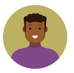 Sarah Johnson with coffee